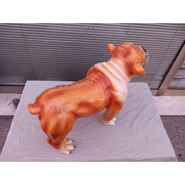 Ceramic Figure of Bulldog, 1990s For Sale - Image 9 of 10
