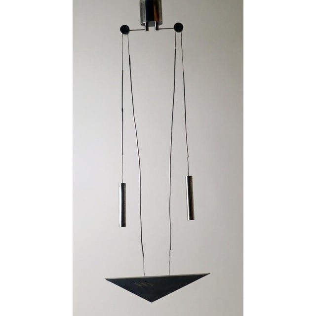 Counterweight Pendant in Aluminium, 1980s For Sale - Image 18 of 18