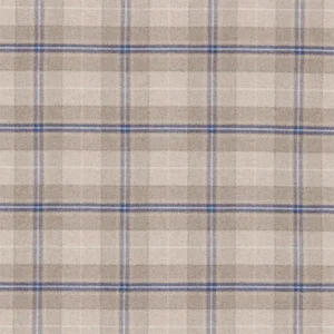 Sanderson Milton Fabric in Indigo/Stone