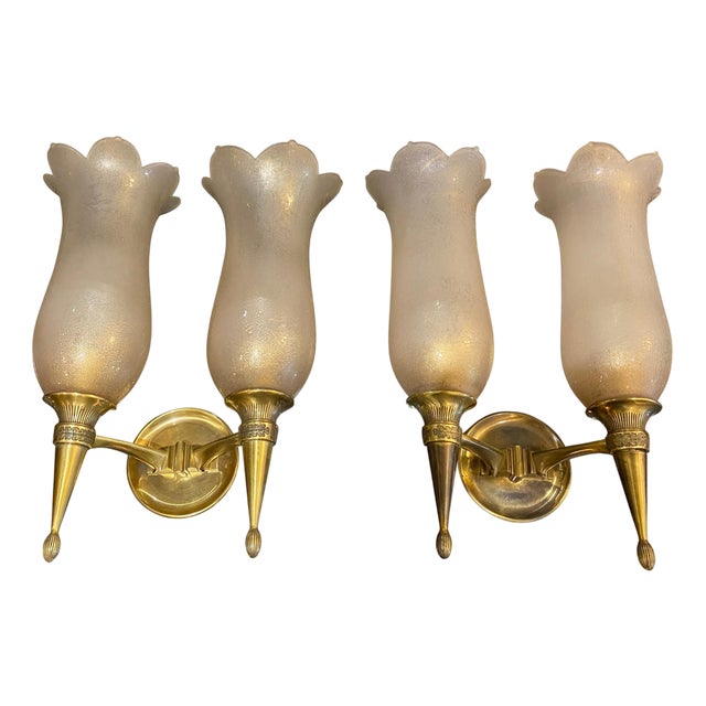 Wall Sconces by Giovanni Gariboldi for Colli, 1940s, Set of 2 For Sale