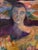 Abstract Expressionism Woman of the Earth - Mid Century Figurative Abstract by Renard For Sale - Image 3 of 7