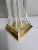 Cofrac Art Verrier Vintage 1960s Crystal Cofrac Art Verrier Brass French Table Lamp For Sale - Image 4 of 12