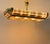 Art Deco Ceiling Light with Murano Brass Rods, 1940s For Sale - Image 8 of 10