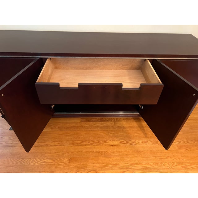 Baker Furniture Mahogany Sideboard #3430 by Barbara Barry For Sale - Image 10 of 15