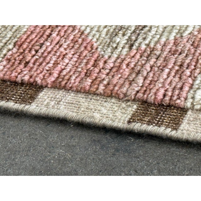 9ft 3in X 12ft Modern Rugs Fesa Hand-Knotted Wool Area Rug For Sale In San Francisco - Image 6 of 13