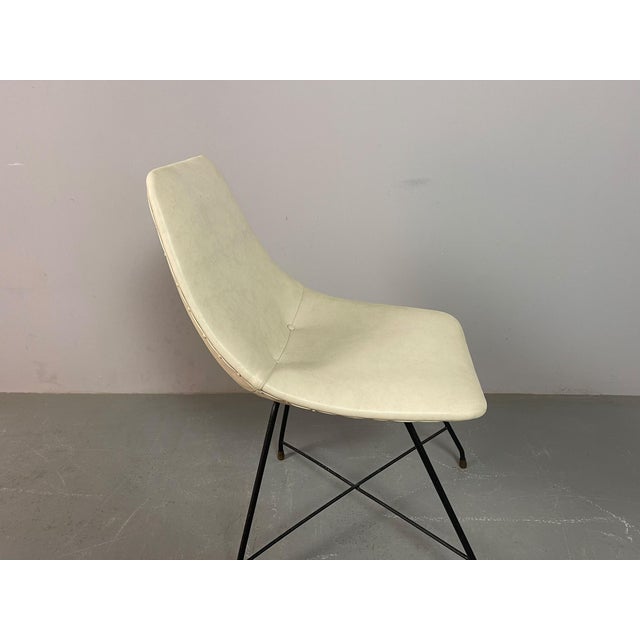 Vintage Aster Side Chair by Augusto Bozzi for Saporiti, Italy, 1950s For Sale - Image 9 of 12