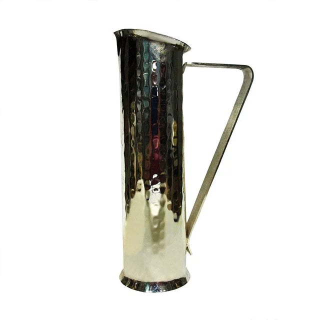 1970s Vintage Metal Pitcher, 1970s For Sale - Image 5 of 5