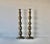 Vintage Altar Size Pierced Brass Floor Candlestick Holders Ornate Reticulated Design Mid Century For Sale - Image 14 of 15