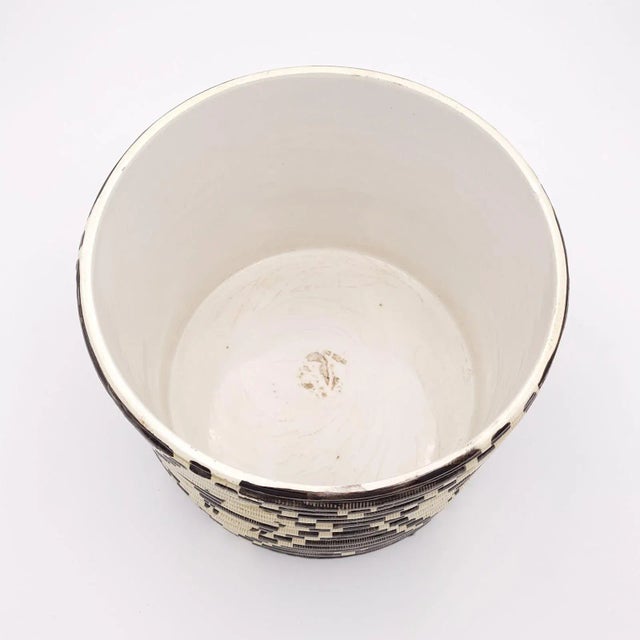 1970s Set of Three Vintage Cachepots Inspired by Indian Design, Circa 1970 For Sale - Image 5 of 12