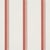 Traditional Schumacher Tyla Stripe Wallcovering In Terracotta For Sale - Image 3 of 6