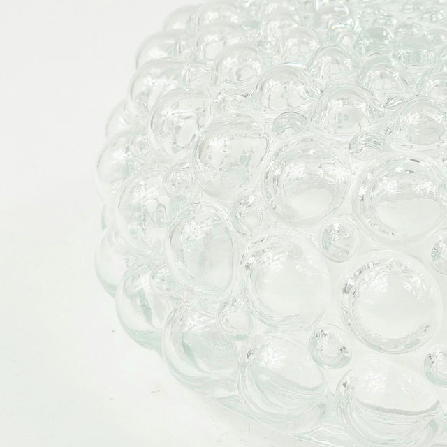 Mid-Century Modern 1960s Mid-Century Modern Bubble Glass Flush Mount/Ceiling Light by Helena Tynell for Limburg For Sale - Image 3 of 10