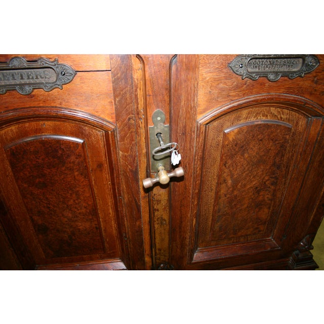 The Wooten Desk Co., "Roosevelt" Model For Sale - Image 11 of 11