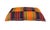African Kente Cloth Throw Lumbar Pillow 18" W For Sale - Image 4 of 6