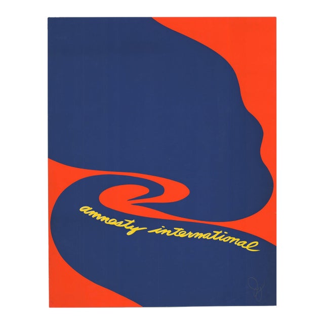 Jack Youngerman Amnesty International, 1977 - Signed For Sale