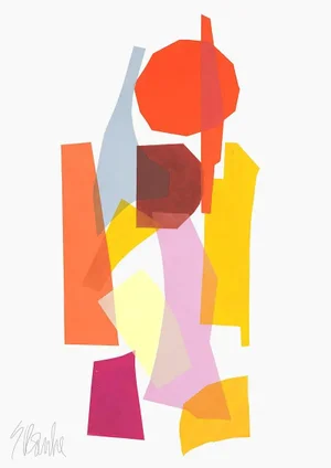 Float Fine Art Print 43.5" X 61" by Liz Roache