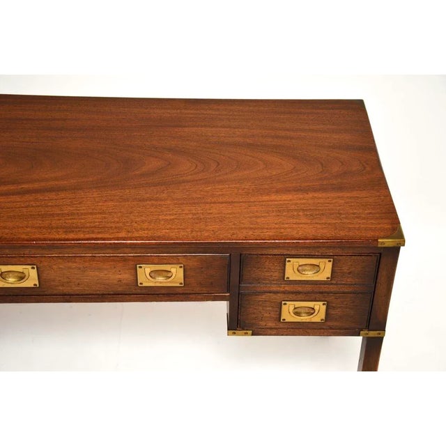 Military Campaign Desk, 1930s For Sale - Image 9 of 12