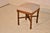 19th Century French Walnut Upholstered Stool For Sale - Image 4 of 7