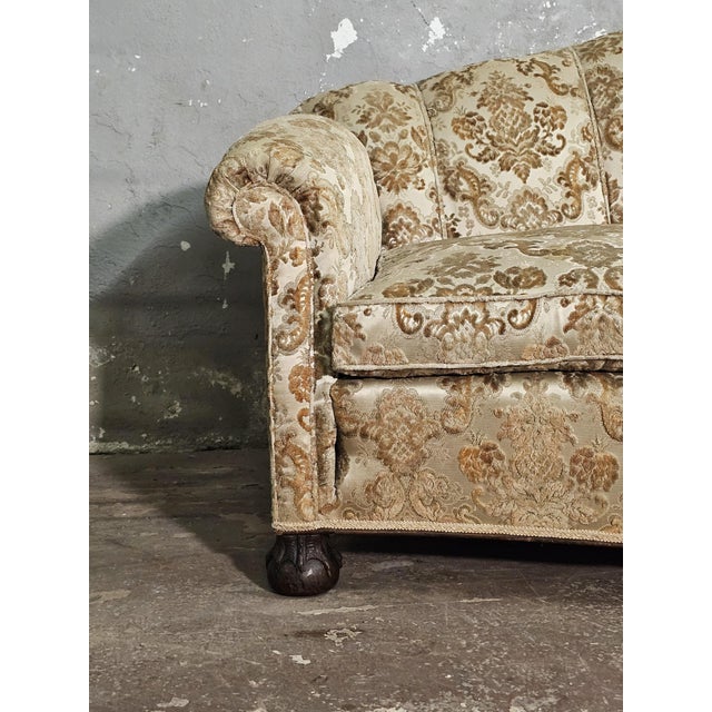 Antique Chippendale Style Sofa, 1890s For Sale - Image 3 of 13