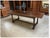 Wood Vintage Monastery Table in Oak, 1940 For Sale - Image 7 of 11