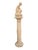 Alabaster Early 20th Century. Italian Alabaster Female Bather Lamp With Pedestal For Sale - Image 8 of 8
