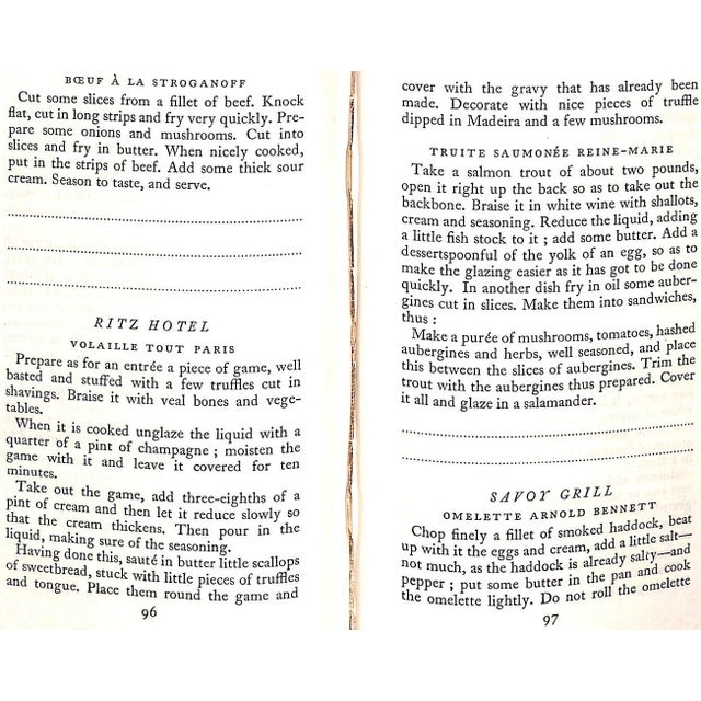 Paper "Lovely Food: A Cookery Notebook" 1931 Lowinsky, Ruth For Sale - Image 7 of 15