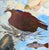 This piece was made on a 24” square stretched canvas. I used expressive marks to create the nest and more saturated tones...