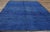 Blue Vintage Blue Beni Mrirt Moroccan Rug - 04'09 X 08'05 For Sale - Image 8 of 9