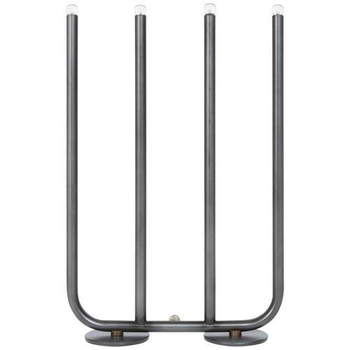 Black December Snö Table Lamp by Sabina Grubbeson for Konsthantverk For Sale - Image 8 of 8