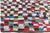 Tribal Doris Leslie Blau Vintage Moroccan Rug – Bold Abstract Checkerboard Composition For Sale - Image 3 of 8