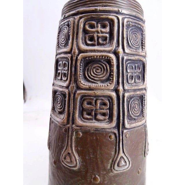 INCREDIBLY rare antique solid bronze vase that was made in Austria back in 1906. The vase was designed by the famous Art...