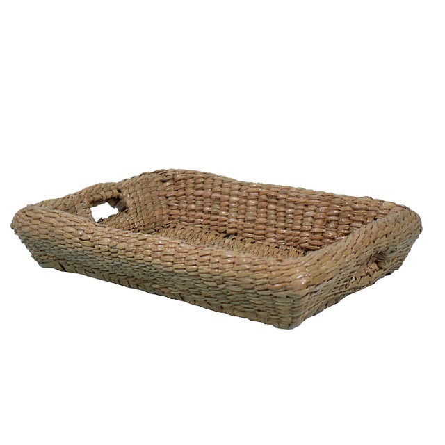 Wood Rounded Mini Serving Tray For Sale - Image 7 of 7