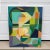Abstract Geometric Abstract Oil Painting For Sale - Image 3 of 3