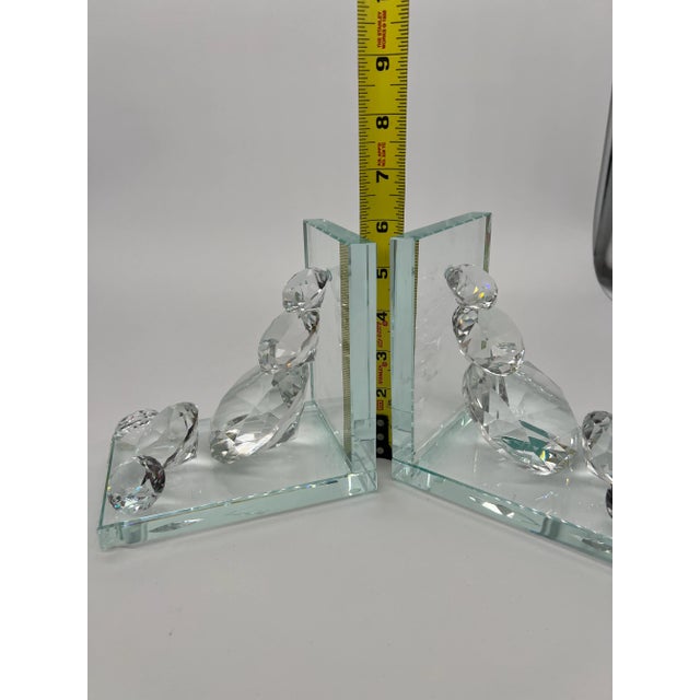 Crystal Bookends Very Sparkly For Sale - Image 4 of 12