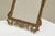 Gold Mid-20th Century Italian Ornate Table Mirror in Patinated Silver-Plated Brass, 1940s For Sale - Image 8 of 12