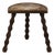 Small Wooden Stool, 1950s For Sale