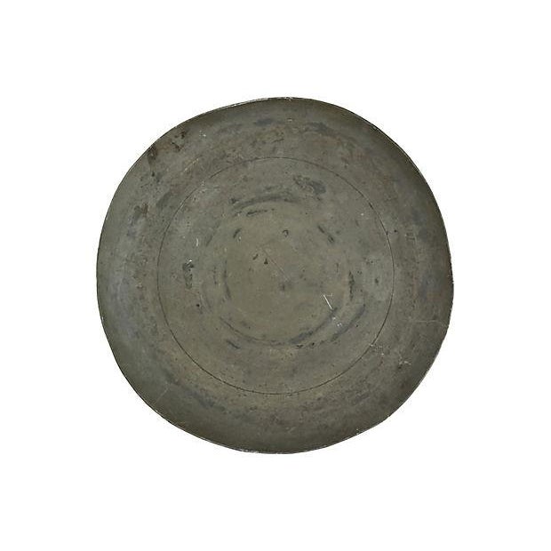 18th Century London Pewter Bowl For Sale - Image 4 of 4