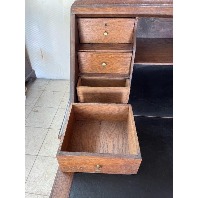 Chest of Drawers with Secretary Desk, 1780 For Sale - Image 6 of 9