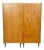 Mid-Century Wardrobe or Linen Closet in Wood For Sale