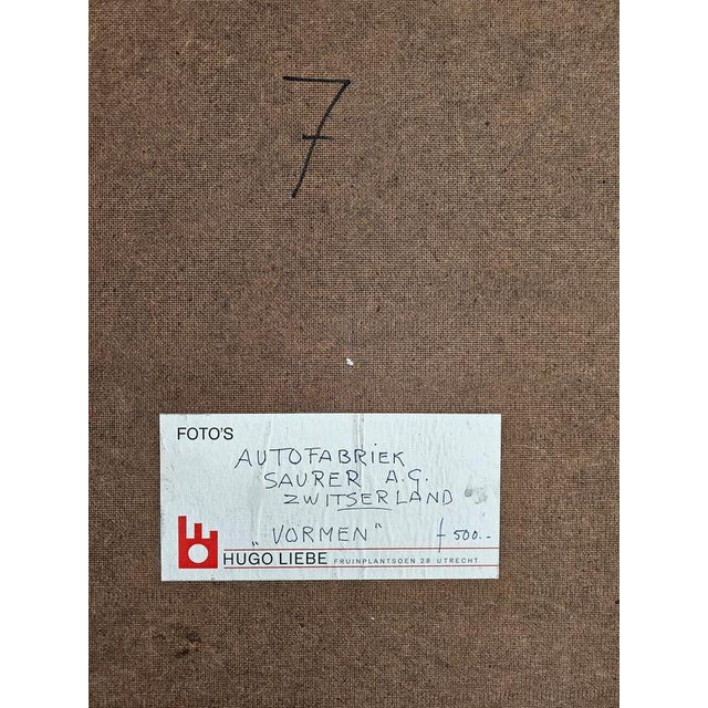 Barite Photos of a Gearbox on Board by Hugo Liebe, 1960s, Set of 6 For Sale - Image 9 of 12