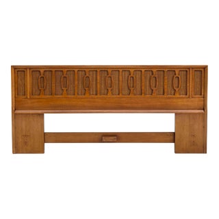 1960's Mid-Century Modern Drexel King/Cal. King Headboard For Sale