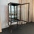 1900 - 1909 Antique Industrial Brushed Steel Apothecary Vitrine Cabinet For Sale - Image 5 of 12
