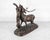 Large Bronze Animal Group – Rutting Stag – Late 19th Century. For Sale In Atlanta - Image 6 of 12