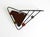 Mid-Century Modern French Metal Wall-Mounted Coat Rack with Shelf and Mirror, 1950s For Sale - Image 16 of 18