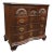 Drexel Cherry Chippendale Blockfront Shell Carved Chest For Sale