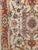 Vintage Tabriz Runner, Fine Hand-Knotted Wool & Silk, Floral Design, Ivory & Red, 3x11 For Sale - Image 15 of 16