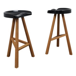 Heidistool Barstools by Sebastian Wrong for Established & Sons, 2000s, Set of 2 For Sale