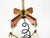 Mid-Century Modern Italian Opaline Glass, Brass & Teak Pendant Lamp, 1950s For Sale - Image 3 of 12