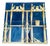 Ceramic La Casa Degli Efebi Tiles by Gio Ponti for Casa Bardelli, 1980s, Set of 4 For Sale