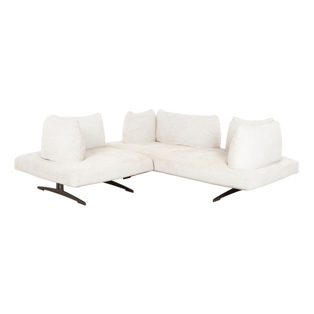 Lovely Day Corner Sofa in Cream Fabric from Désirée For Sale