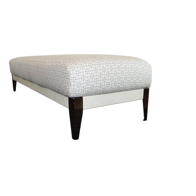 Contemporary Roche Bobois "Connexe", Large Rectangular Ottoman (Pouffe) For Sale - Image 3 of 13